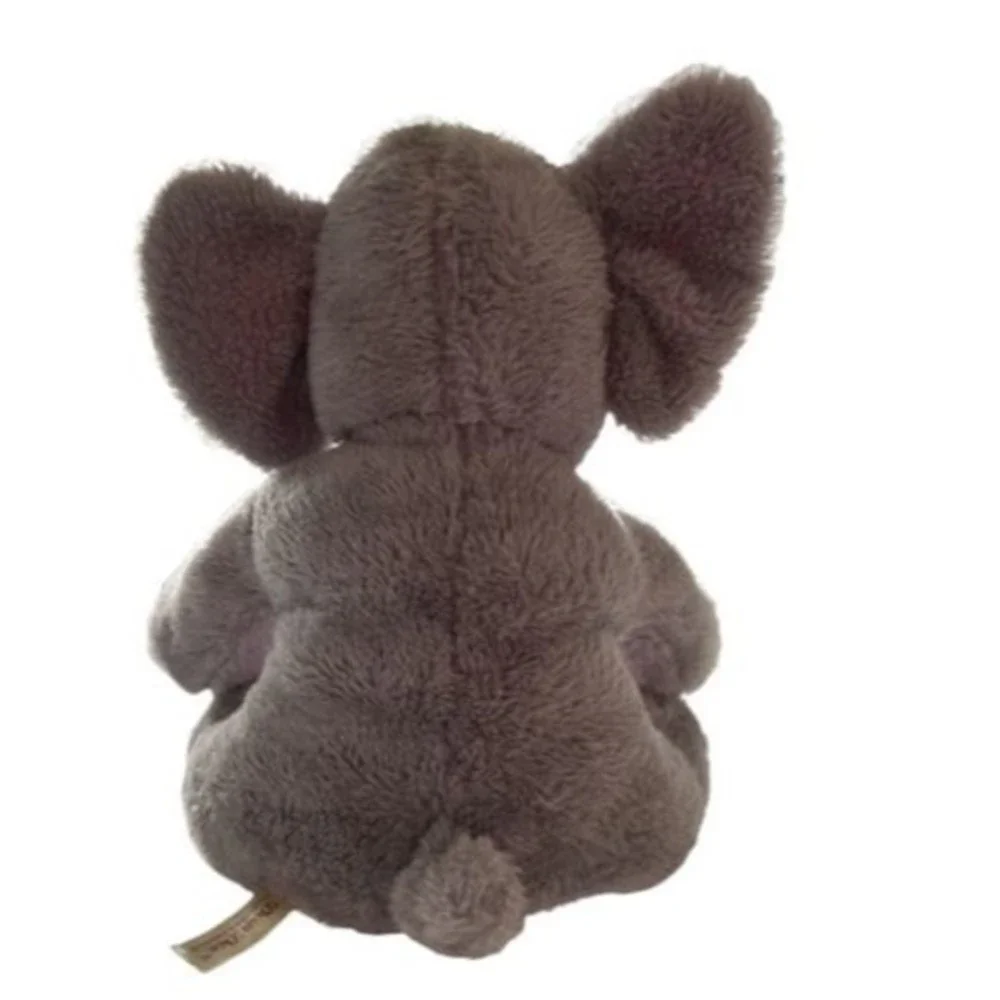 Dan Dee Plush Elephant‎ Sitting Gray Pink Plush Stuffed Animals 9